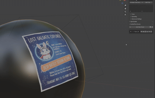 Decal damage settings — placeholder